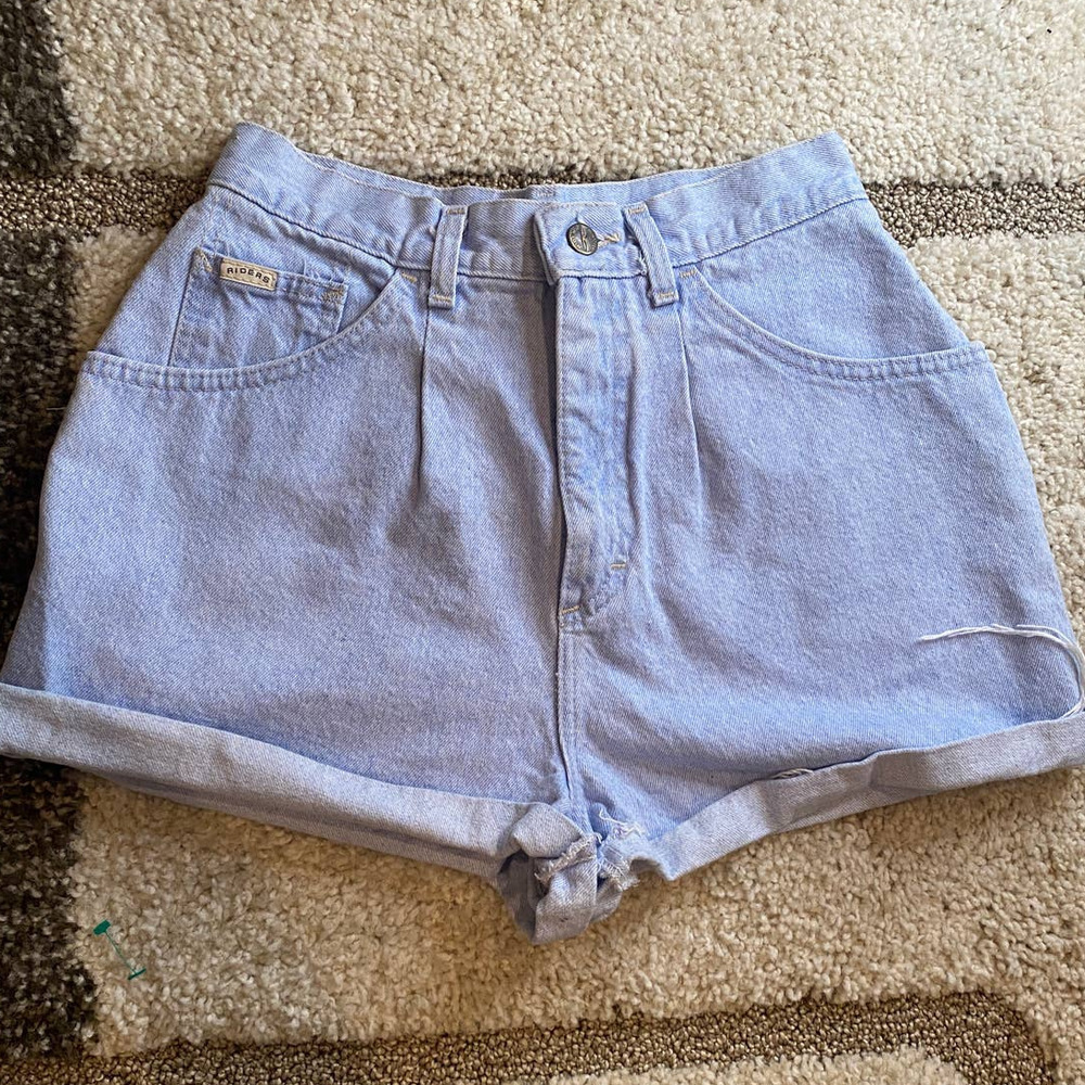Riders High-Waisted Denim Shorts